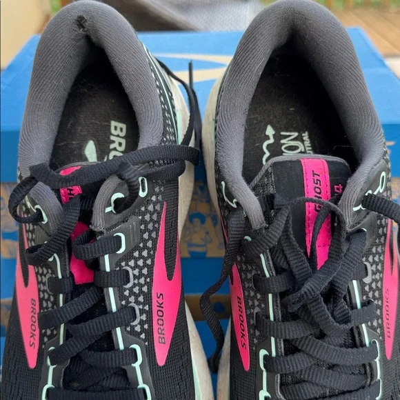 Brooks Women's Athletic Shoes - Black and Pink - Picture 2 of 6